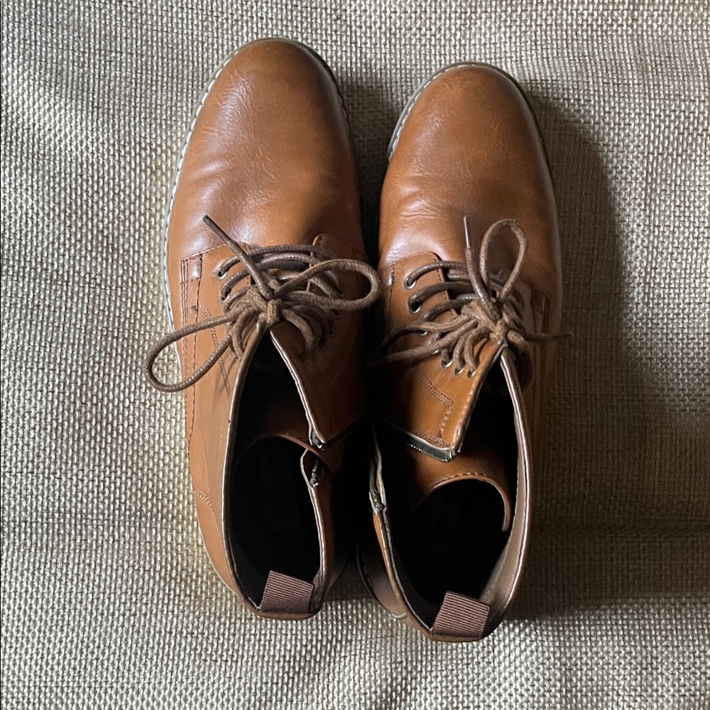 Men's Brown Leather Shoes